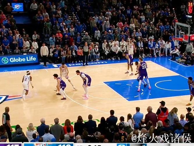 亚历山大46+6+6命中压哨绝平球 雷霆加时险胜爵士